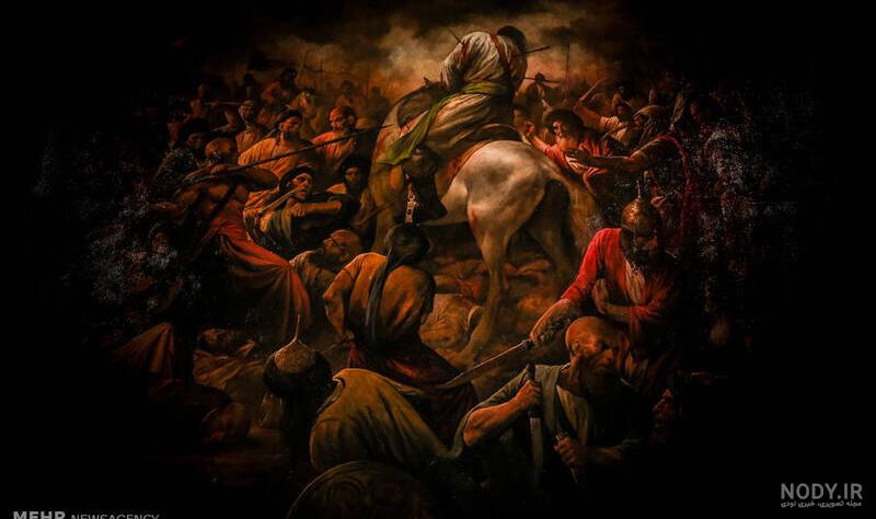 آموزش نقاشی امام حسین +40 عکس +ویدئو