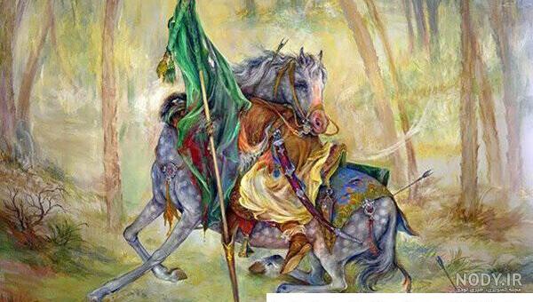 بازگشت اسب بی‌سوار امام حسین (ع) به سوی خیمه‌گاه | حالت عجیب زنان و دخترکان  عزادار در کنار اسب - همشهری آنلاین
