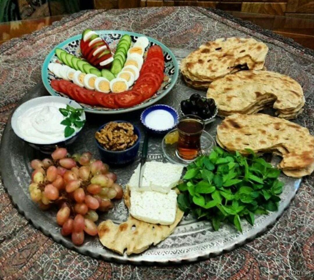 بازیگر زن ایرانی و میز صبحانه اش! +عکس بازیگر زن ایرانی و میز صبحانه اش! +عکس