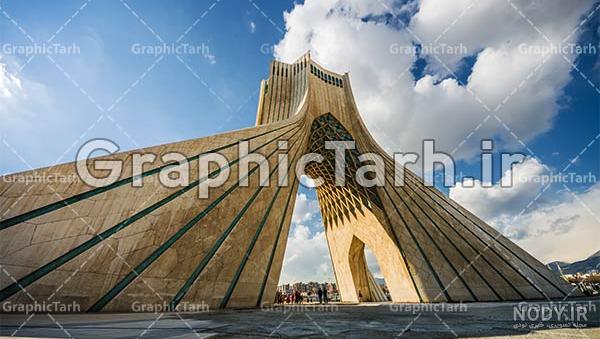 تصویر با کیفیت میدان آزادی تهران