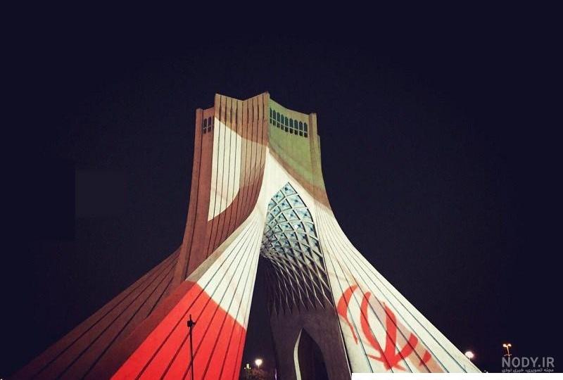 تصویر میدان آزادی با کیفیت,استوک پرچم ایران,عکس با کیفیت,دانلود عکس  شاتراستوک