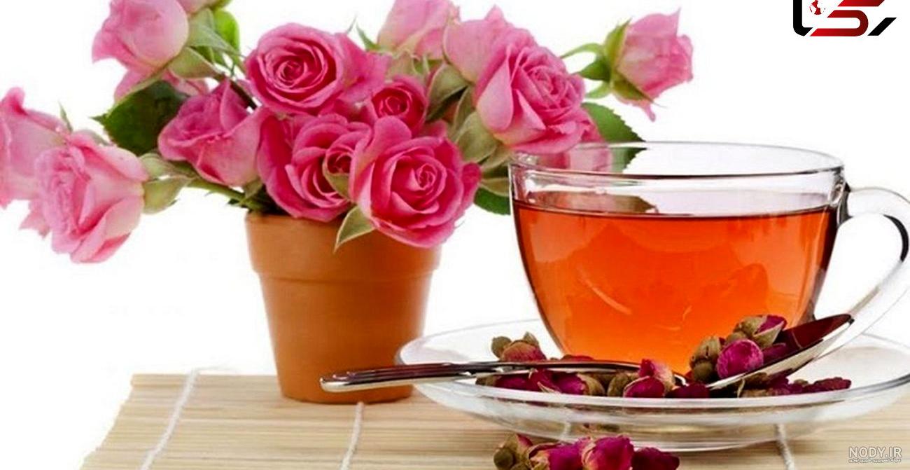 دمنوش گل نسترن - فروشگاه زعفران مهتو،زعفران اصل قائنات و سرایان - مهم‌ترین  خواص میوه گل نسترن