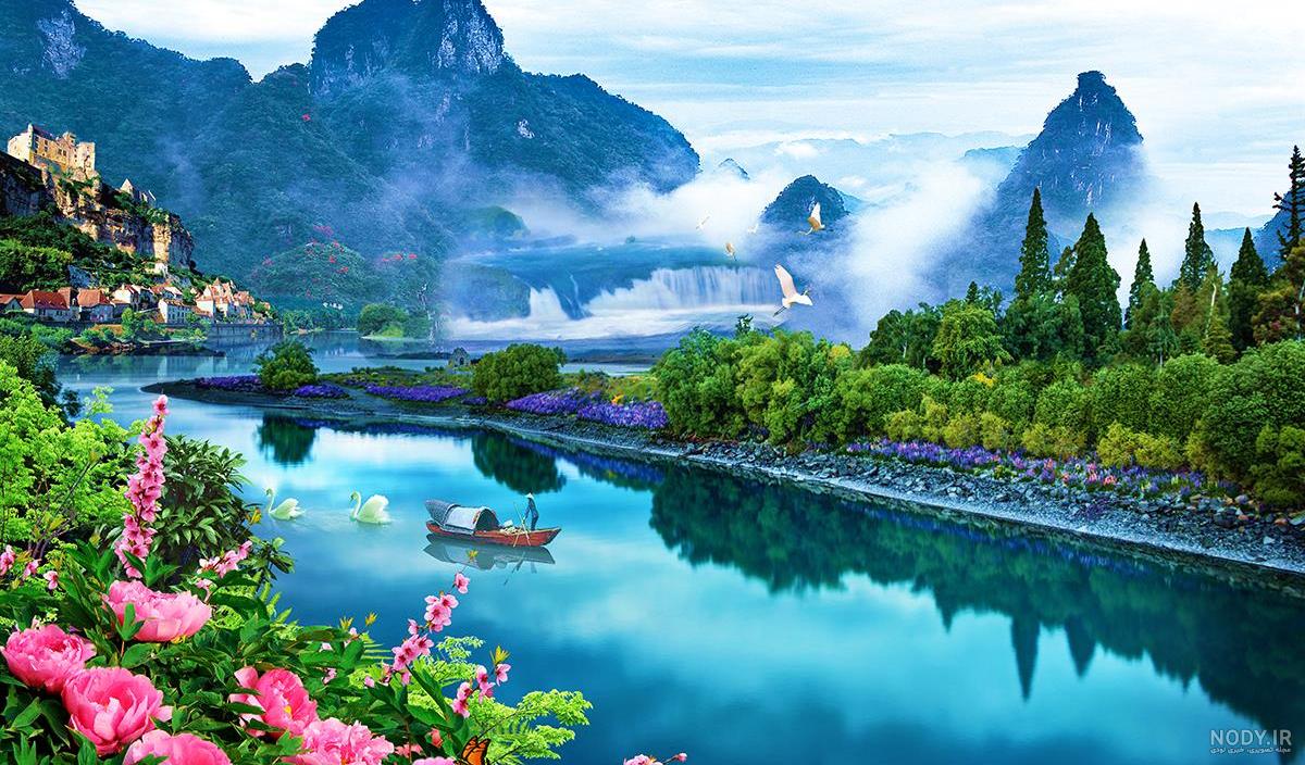 طبیعت زیبای کوهستان - گالری تصاویر نقش