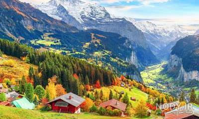 طبیعت سوئیس | عکس از طبیعت زیبای اروپا