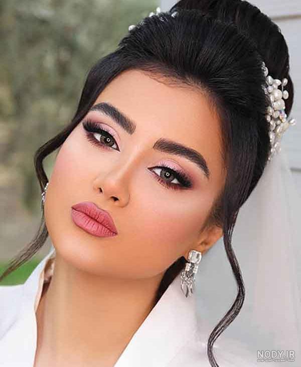 عکس آرایش عروس زیبای ایرانی جدید