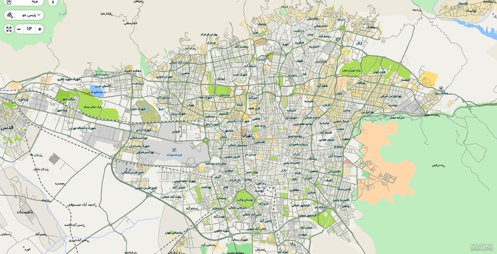 عکس اصفهان روی نقشه ایران عکس اصفهان روی نقشه ایران