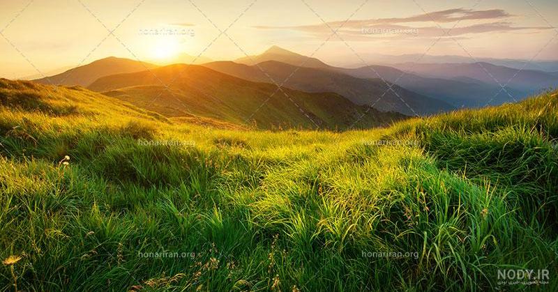 عکس طبیعت و کوه