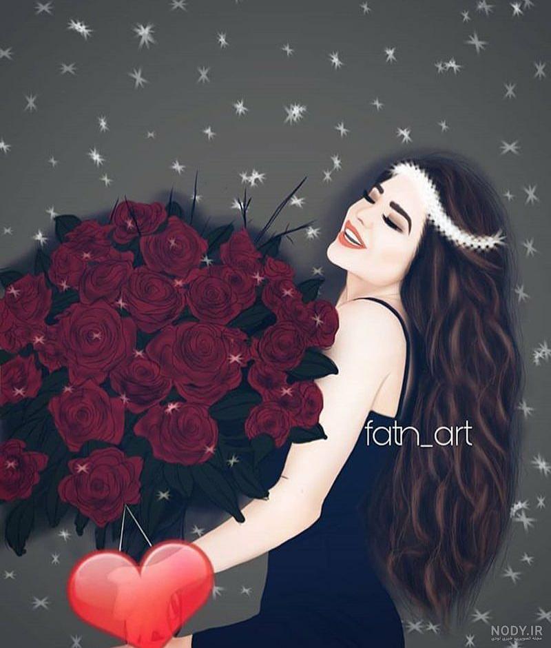 عکس عاشقانه برای پروفایل دخترونه