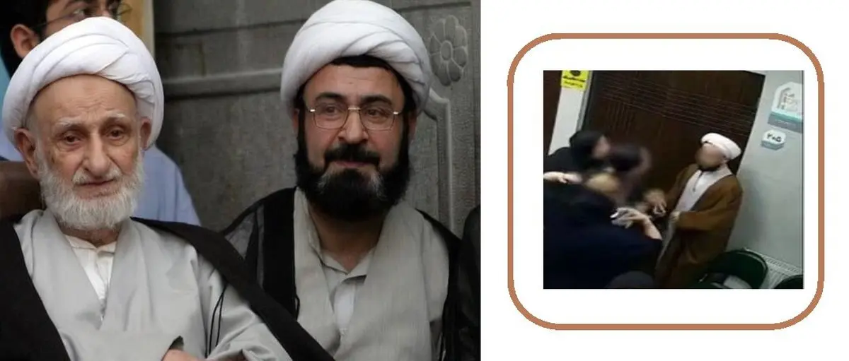 عکس/ فرزند آیت الله بهجت در جبهه ها