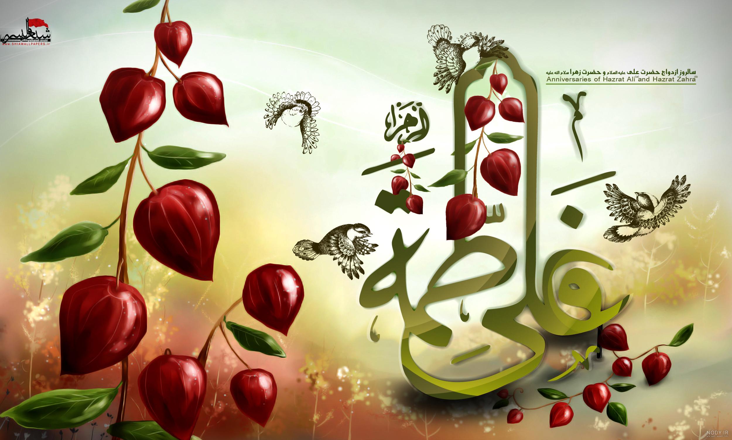 عکس نوشته حدیث زیبا از امام علی عکس نوشته حدیث زیبا از امام علی