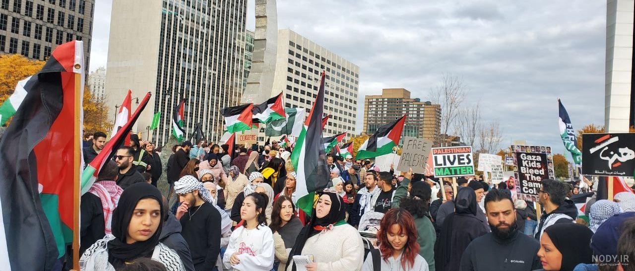 عکس پرچم ایران و پرچم فلسطین