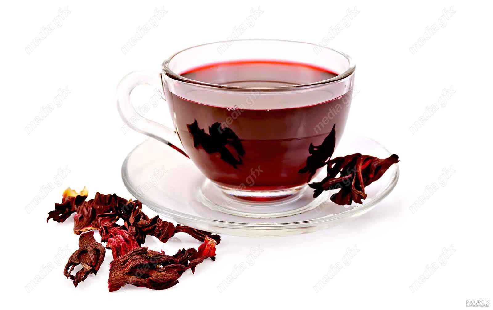 عکس چای گل رز عکس چای گل رز