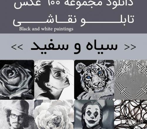عکس گل زیبا سیاه و سفید عکس گل زیبا سیاه و سفید