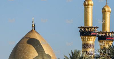 عکس گنبد و گلدسته های حرم امام حسین در شب های محرم | مکتب وحی عکس گنبد و گلدسته های حرم امام حسین در شب های محرم | مکتب وحی