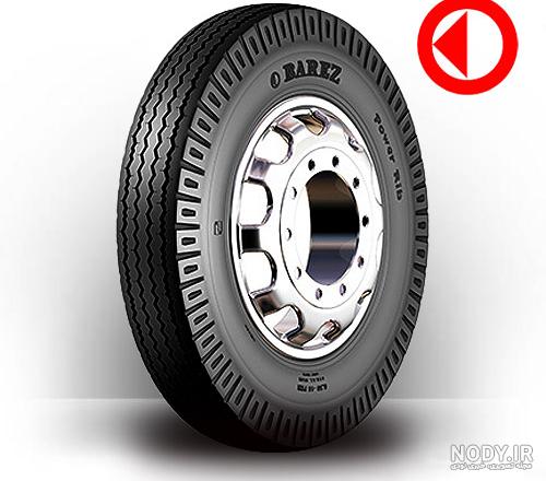لاستیک عقب نیسان فابریک 750/16 بارز گل درشت 2 حلقه - مافی