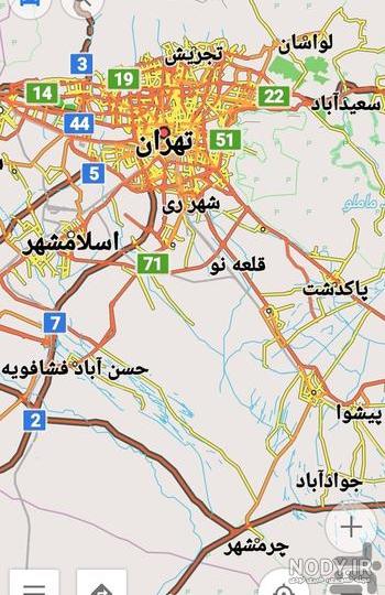نقشه تهران 1403 + تمام مناطق با کیفیت بالا نقشه تهران 1403 + تمام مناطق با کیفیت بالا