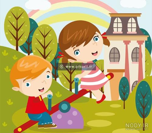ویلاآذین | الاکلنگ فلزی باغی ویلایی پارک کودکان و بزرگسالان/تبریز/ویلاآذین