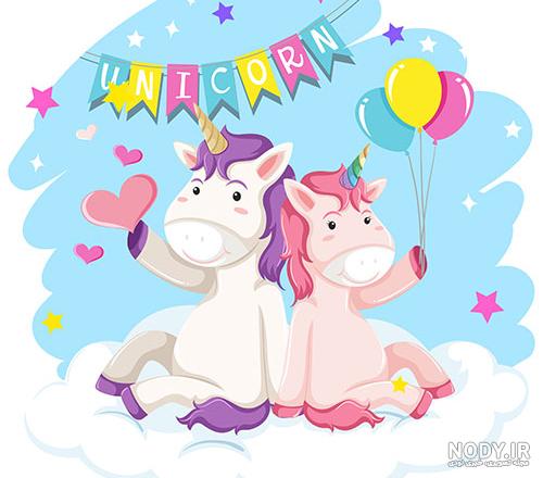 45 عکس باکیفیت اسب تک شاخ (یونیکورن) برای پروفایل و والپیپر
