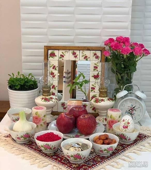ایده تزیین سفره هفت سین ۱۴۰۳ ساده، شیک و لاکچری /عکس+ویدیو ایده تزیین سفره هفت سین ۱۴۰۳ ساده، شیک و لاکچری /عکس+ویدیو