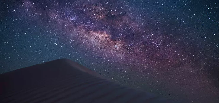 تصاویر الهام بخش نجومی از آسمان پرستاره شب