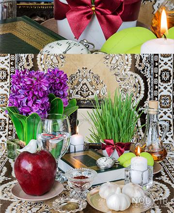 تصاویر مدل سفره هفت سین سال 94 با ایده های جدید و زیبا تصاویر مدل سفره هفت سین سال 94 با ایده های جدید و زیبا