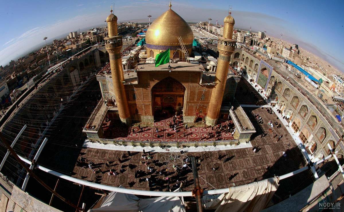 حرم امام علی (ع) سیاه پوش شد + تصاویر - تسنیم