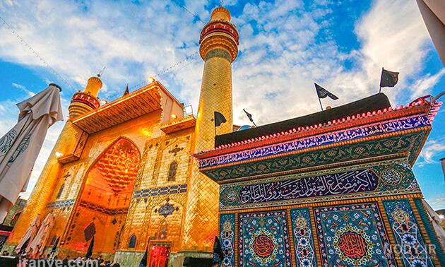 خرید و قیمت کتیبه مخمل تصویر حرم امیرالمومنین امام علی ع در نجف اشرف پرچم شهادت و ولادت | ترب خرید و قیمت کتیبه مخمل تصویر حرم امیرالمومنین امام علی ع در نجف اشرف پرچم شهادت و ولادت | ترب