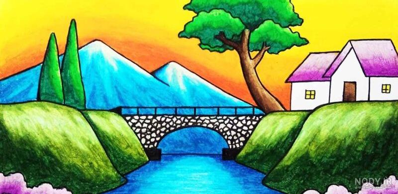 رنگ آمیزی طبیعت - پنجره ای به دنیای کودکان رنگ آمیزی طبیعت - پنجره ای به دنیای کودکان
