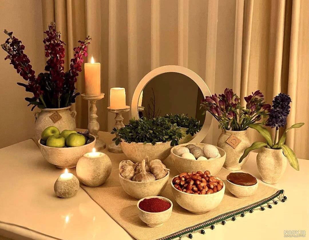 عکس از سفره هفت سین ۱۴۰۳