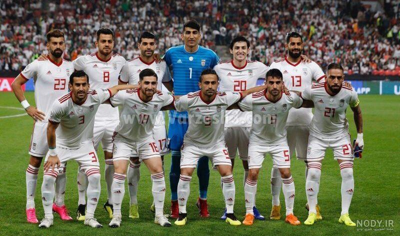 عکس بازیکنان تیم ملی فوتبال ایران در جام جهانی 2018