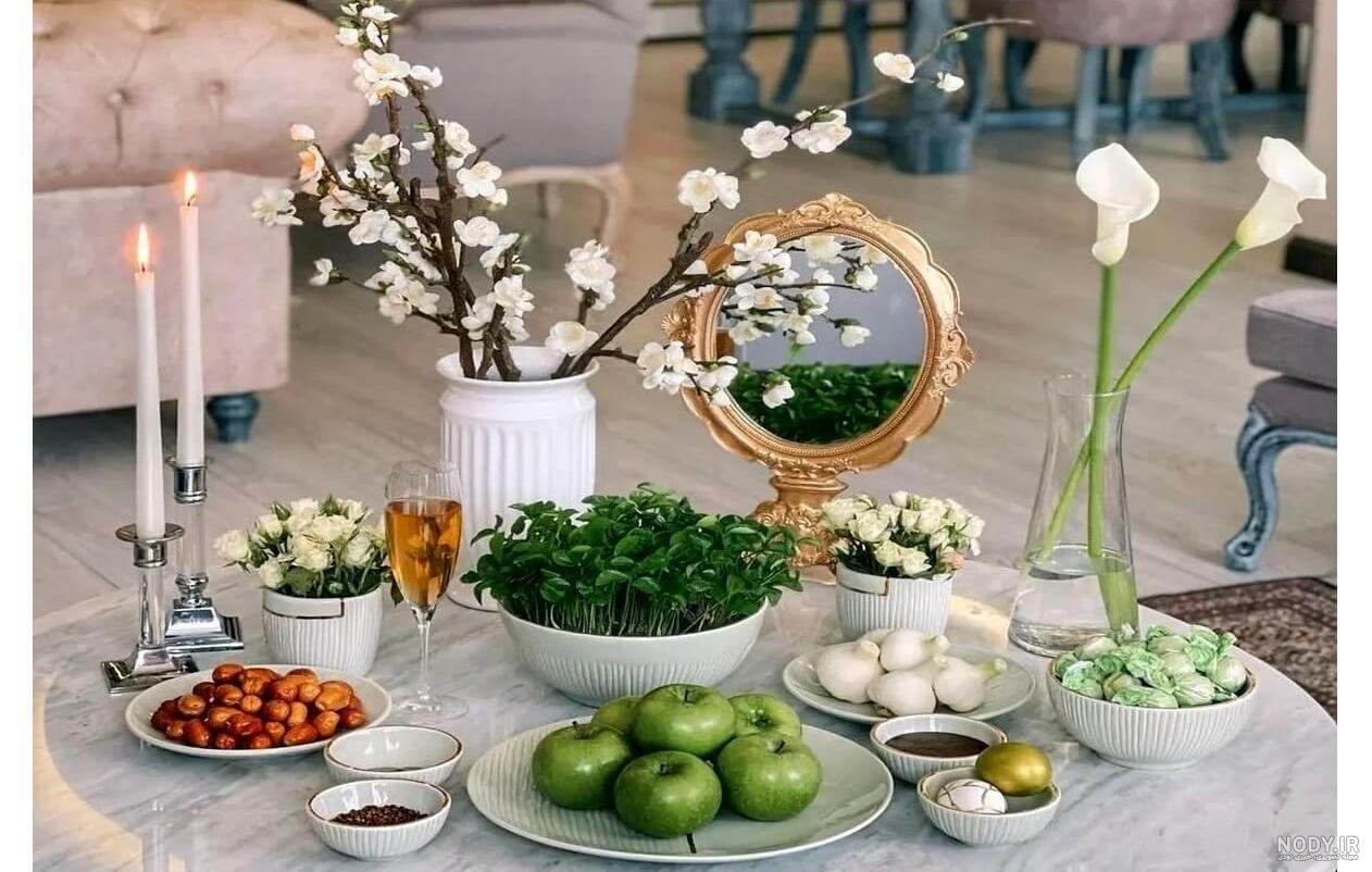 عکس دونفره سفره هفت سین