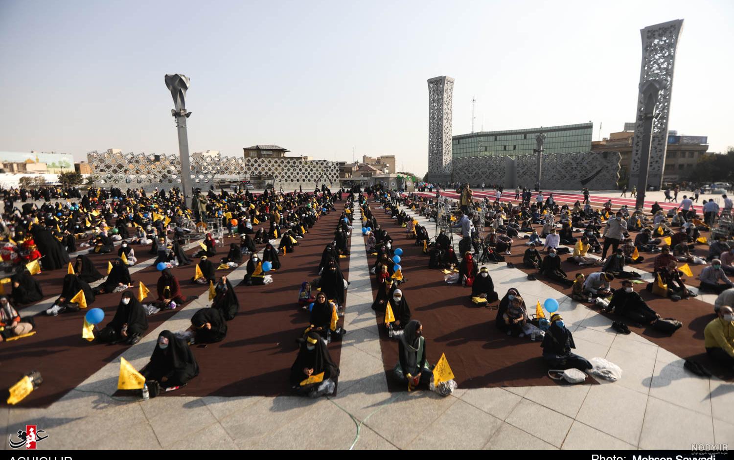 مشرق نیوز - عکس/ اجتماع مدافعان حرم در میدان امام حسین (ع) مشرق نیوز - عکس/ اجتماع مدافعان حرم در میدان امام حسین (ع)