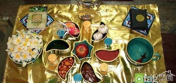 چیدمان های جذاب میز هفت سین برای نوروز ۱۴۰۳/ تصاویر چیدمان های جذاب میز هفت سین برای نوروز ۱۴۰۳/ تصاویر