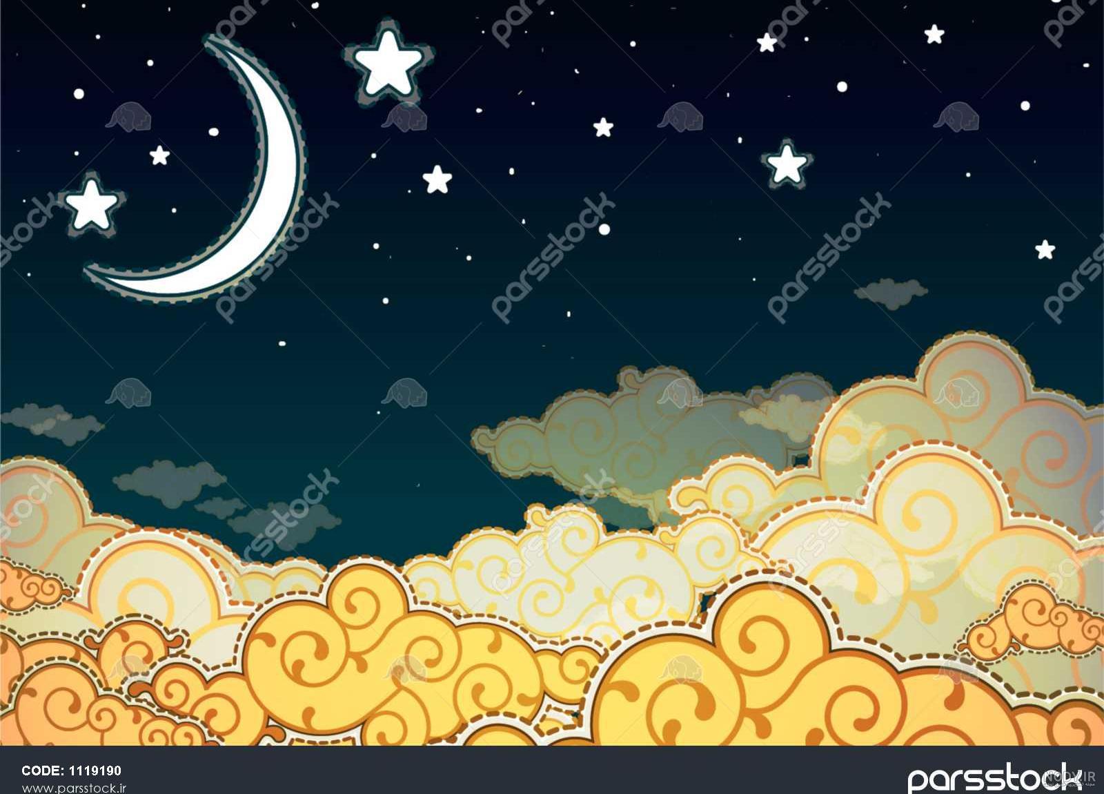 ۵۵ عکس پروفایل آسمان شب پرستاره و رویایی