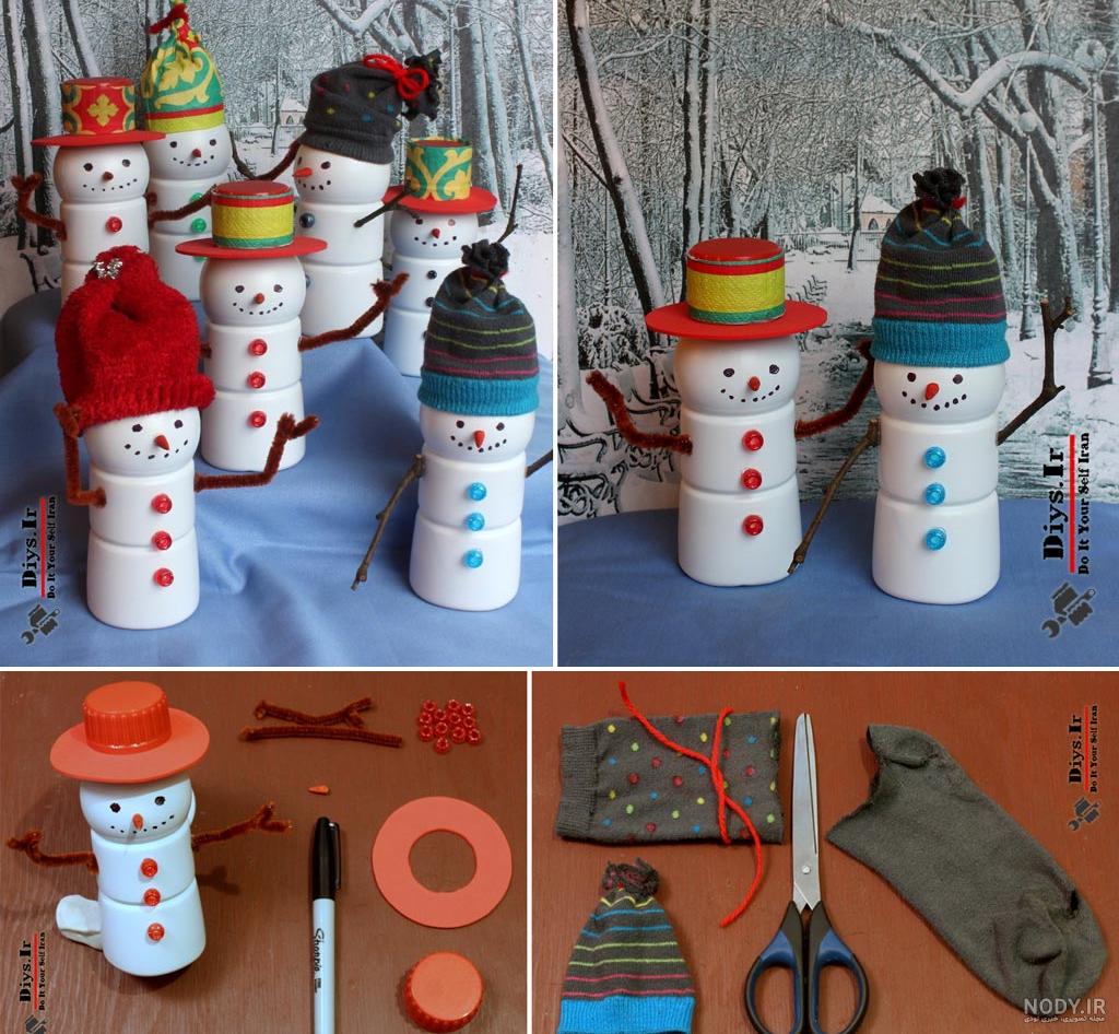 آموزش تصویری ساخت عروسک آدم برفی با ایده های جدید و مختلف – سایت مجله  تفریحی و سرگرمی عکس