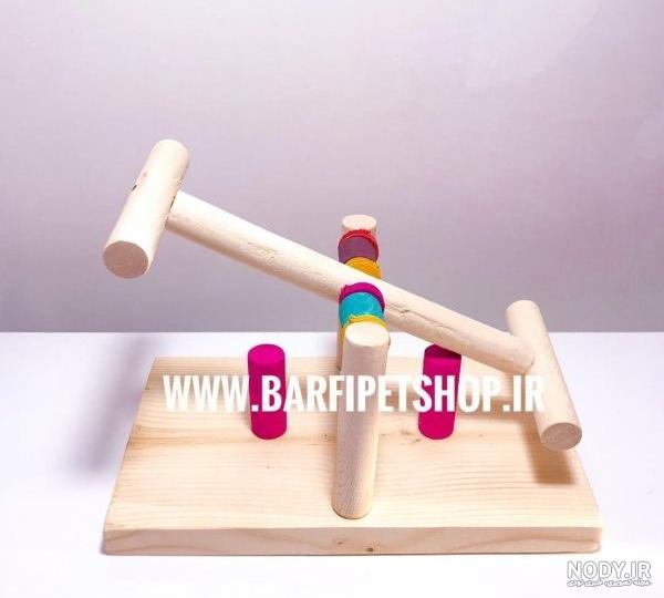 الاکلنگ طوطی (قابل اتصال‌ به‌ قفس) - دکتر پرندگان (پت شاپ دکتر موسوی نسب)