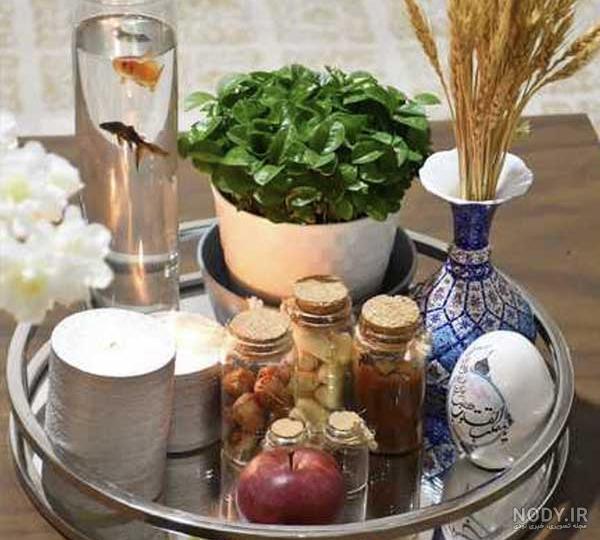 تزیین سفره هفت سین سنتی