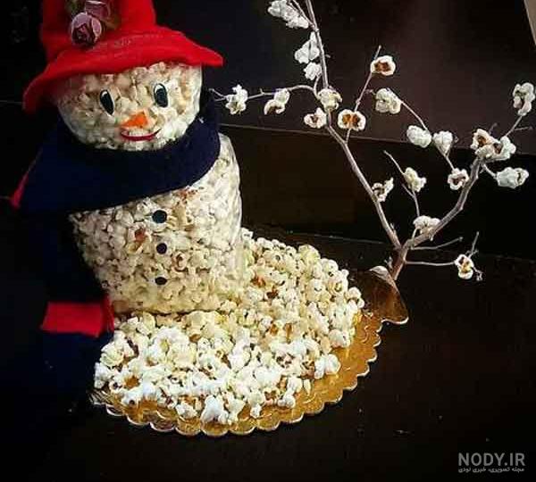 عکس تزیین ذرت شب یلدا عکس تزیین ذرت شب یلدا
