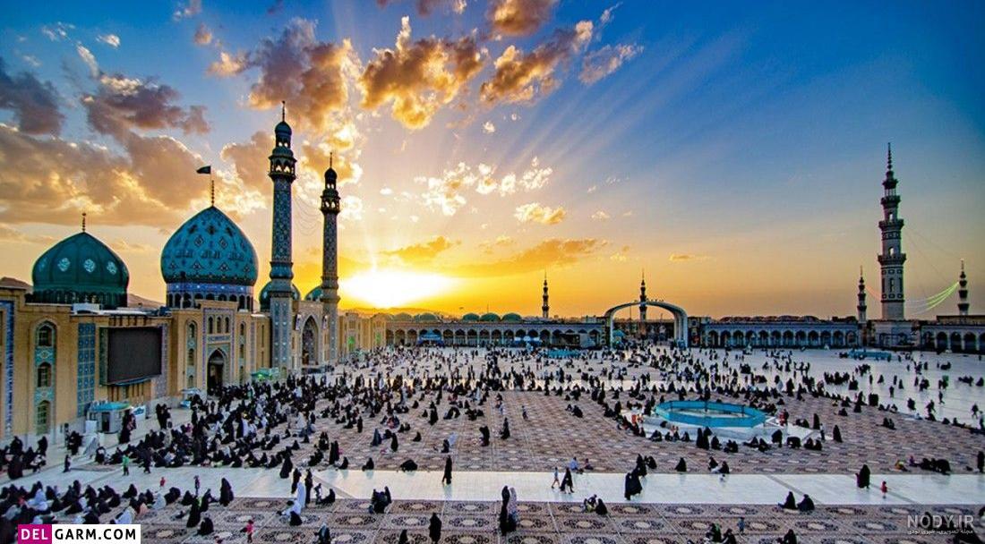 عکس جمکران با امام زمان