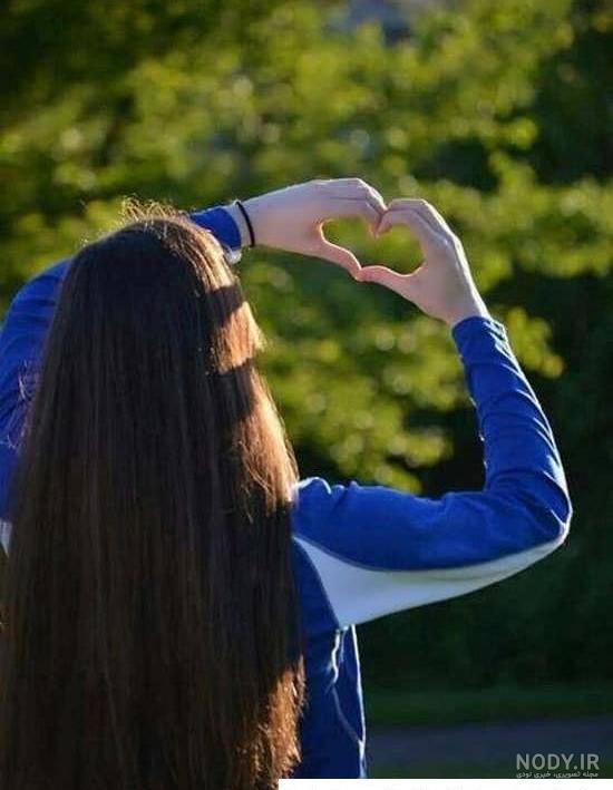 عکس دختر برای پروفایل طبیعی از پشت عکس دختر برای پروفایل طبیعی از پشت