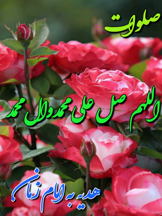 عکس صلوات برای امام زمان - عکس نودی