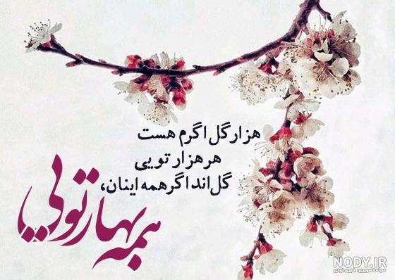 عکس عاشقانه بهاری دونفره