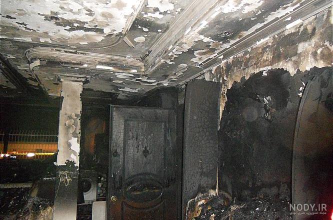 عکس های هولناک از آتش سوزی شب گذشته 20 خانه در مشهد
