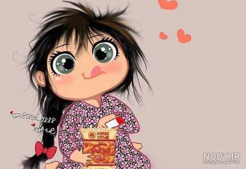 عکس پروفایل های دخترانه زیبا به شکل کارتونی عکس پروفایل های دخترانه زیبا به شکل کارتونی