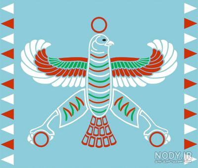 عکس پرچم ایران در دوران پهلوی