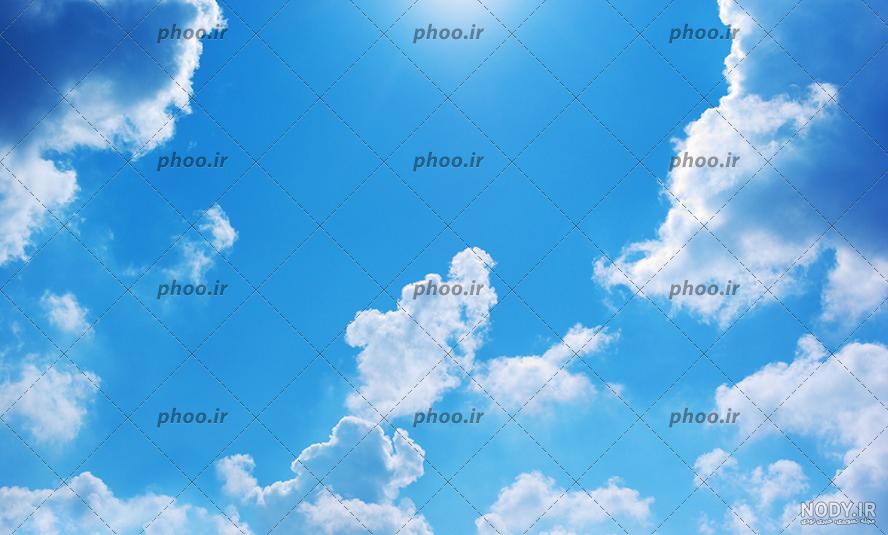 نمای بالای درخت و خورشید در آسمان آبی 1213982 نمای بالای درخت و خورشید در آسمان آبی 1213982