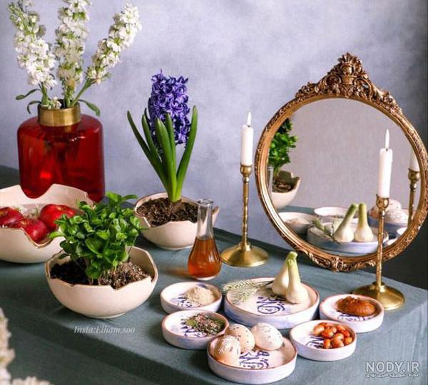 چگونه سفره عید را تزیین کنیم + مدل سفره هفت سین ۱۴۰۳ - دکومبل چگونه سفره عید را تزیین کنیم + مدل سفره هفت سین ۱۴۰۳ - دکومبل