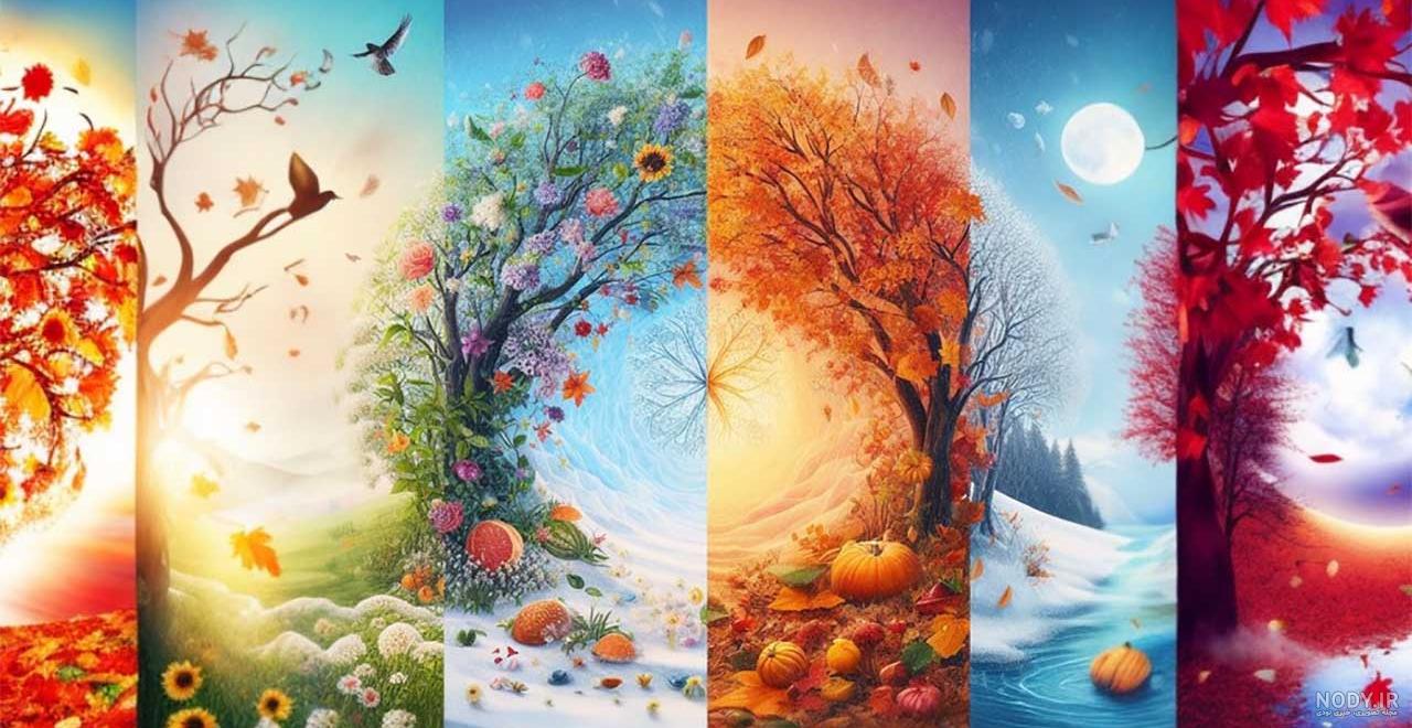 یک نما در چهار فصل (عكس) یک نما در چهار فصل (عكس)