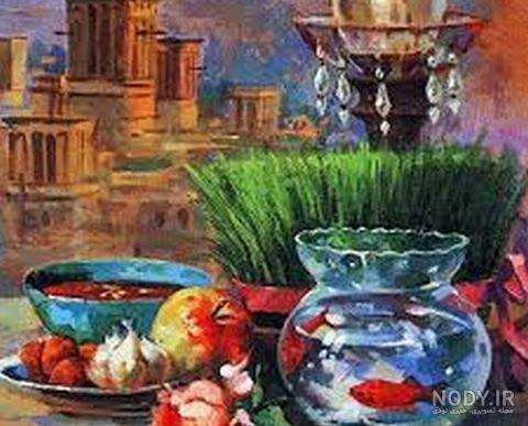 ۳۰ نقاشی سفره هفت سین عید نوروز ۱۴۰۳ ؛ با طرح های کودکانه و ساده - ماگرتا ۳۰ نقاشی سفره هفت سین عید نوروز ۱۴۰۳ ؛ با طرح های کودکانه و ساده - ماگرتا