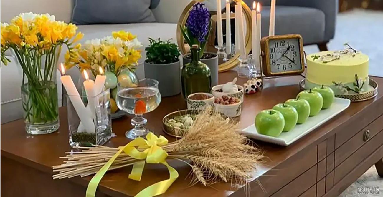 ۴۰ مدل سفره هفت سین ۱۴۰۳ با ایده های تزیین زیبا و چیدمان لاکچری ۴۰ مدل سفره هفت سین ۱۴۰۳ با ایده های تزیین زیبا و چیدمان لاکچری